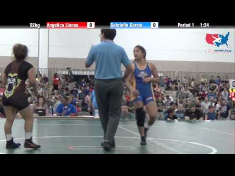 Cadet Best of 3 52kg - Angelica Llanes vs. Gabrielle Garcia