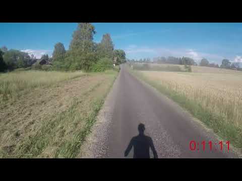 Semesterhalvmaran 2018 - 21,1 km (Löparperspektiv)