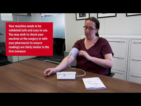 How to measure your blood pressure at home