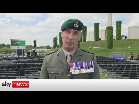 UK remembers Falklands 40th anniversary