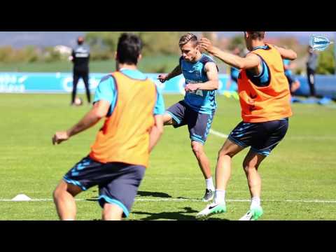 Hoy entrenamos con Kiko Femenía
