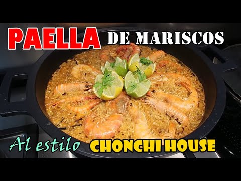 Como hacer PAELLA de Mariscos 🥘 explicado PASO a PASO