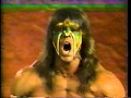 Ultimate Warrior Promo On Dino Bravo 11 04 1989