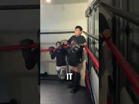 Sneaky Sparring Move SHOCKS Opponent! Instant Karma! #shorts