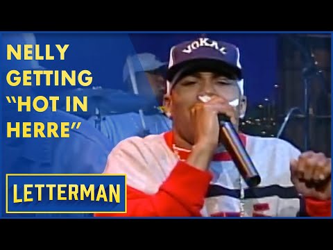 Nelly Performs "Hot In Herre"| Letterman