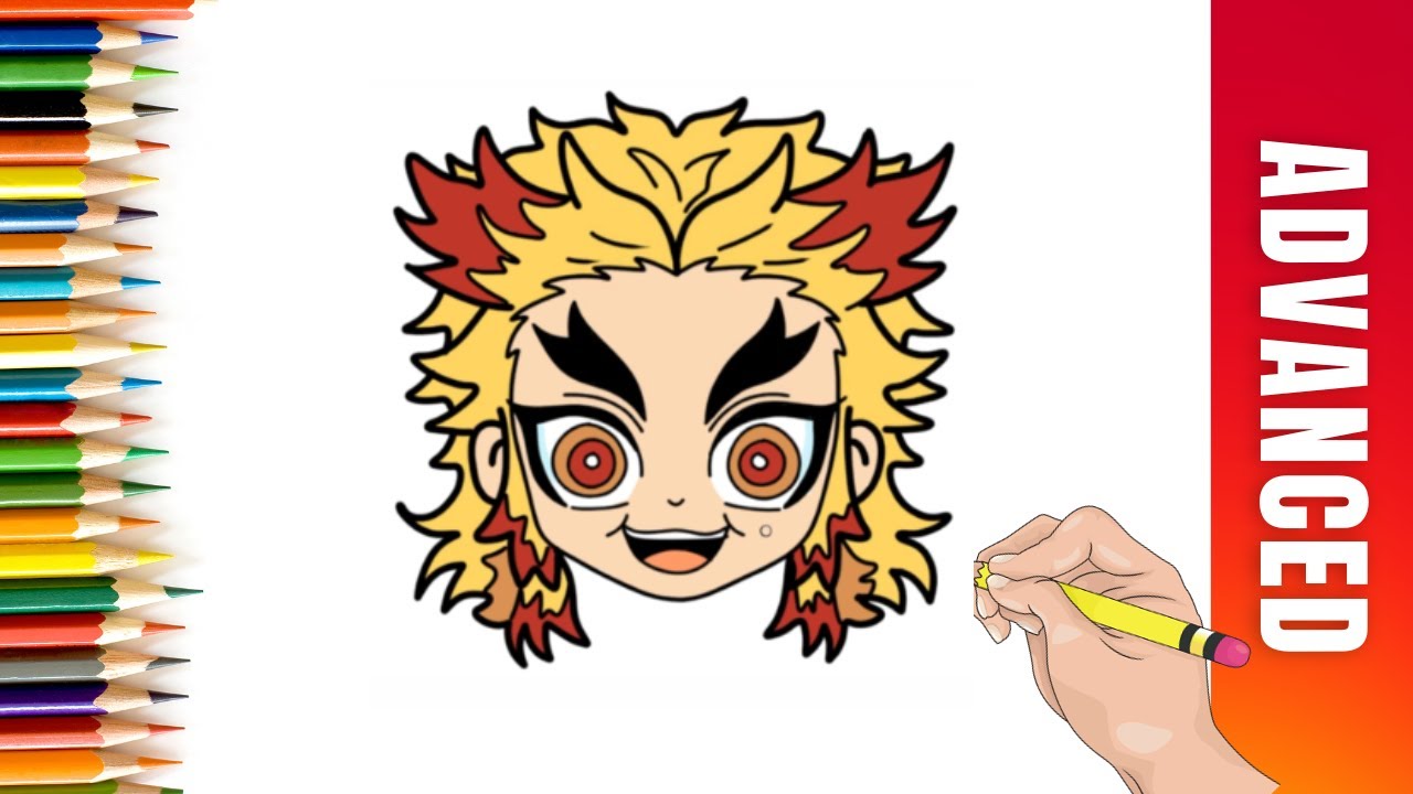 How To Draw Rengoku (Head Held High) for Kids
