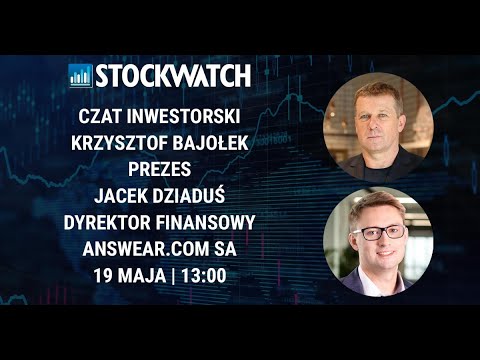 Prezentacja inwestorska Answear.com SA (19 maja o 13:00)