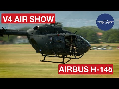 Különleges Rendeltetésű Dandár, Airbus H-145M helikopter dinamikus bemutató, V4 Air Show, AEROsport