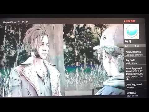 The walking dead the final season Clementine bitch slaps Louis scene