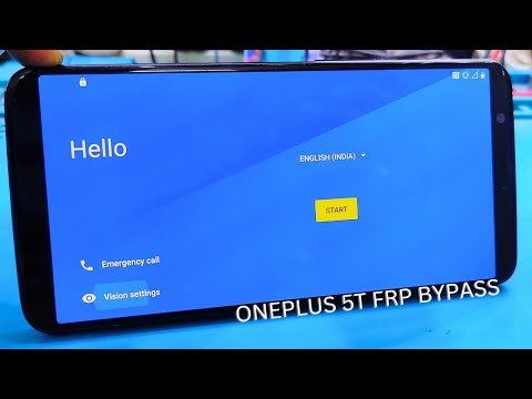 2024 - OnePlus 5T Google Account Bypass | OnePlus 5T Frp Bypass 👍