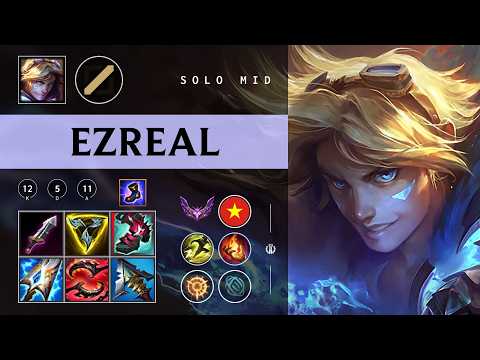 Ezreal Mid vs Galio - VN Master Patch 26.04