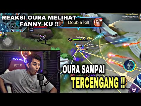REAKSI OURA SANG MVP M1 MELIHAT FANNY KU !! - Fanny Montage