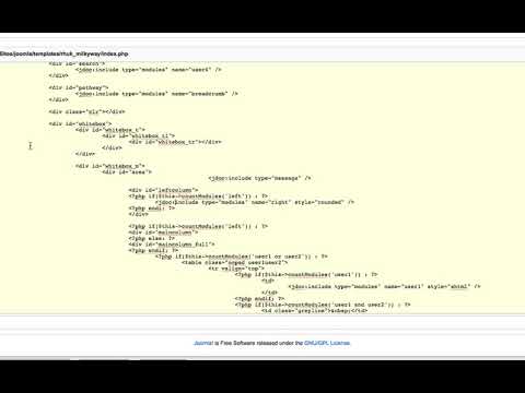 Joomla 1 5 Beginner Lesson 1 Introduction to the Class