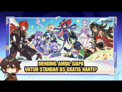 BINGUNG AMBIL KARAKTER B5 STANDAR GRATIS DIPATCH LUNA 1!? BISA NONTON VIDEO INI! - Genshin Impact