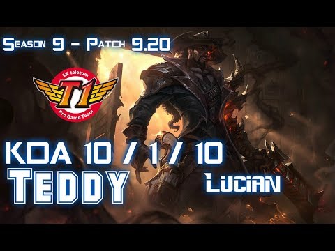 SKT T1 Teddy LUCIAN vs KAI'SA ADC - Patch 9.20 EUW Ranked