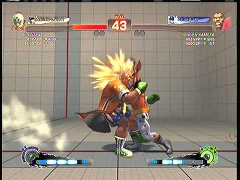 SSFIVAE: El Fuerte (IoriSSF4) vs. Balrog (NINGEN YAMETA)  SD