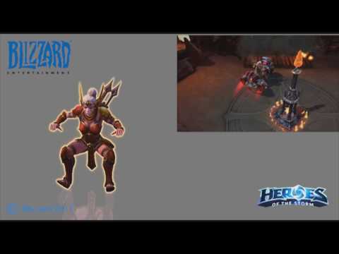 Heroes of the Storm - Cassia (Animations)