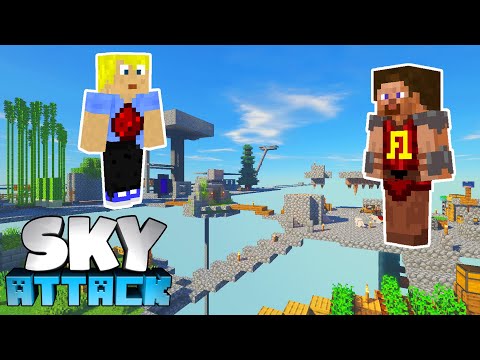 Croco bemerkt den Diebstahl! Viel Spaß, Pläne und Ziegenarena! - Minecraft SKY ATTACK #11
