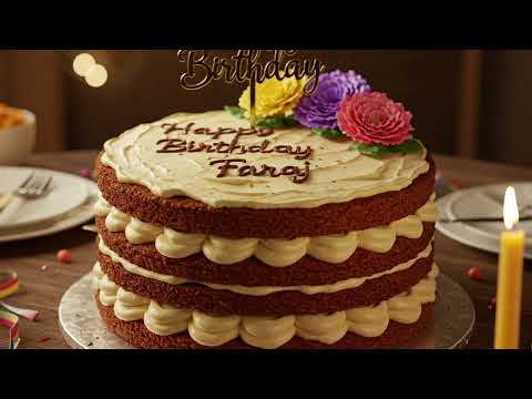 Faraj - Happy Birthday Faraj