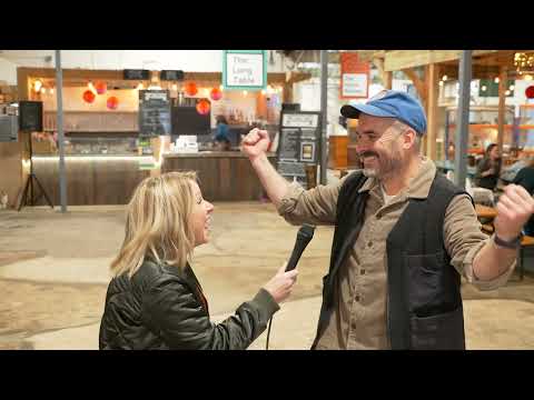 Tom Herbert from The Long Table makes a huge announcement about Brimscombe Mill