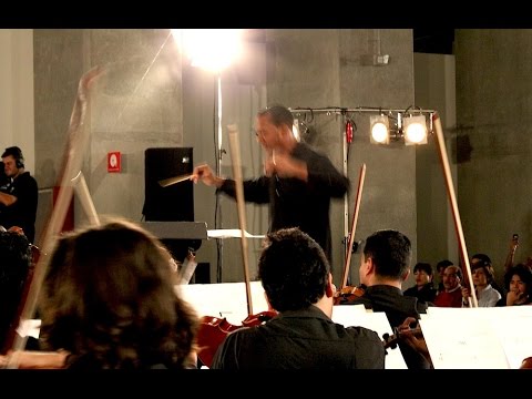 Jermaine Stegall - Orchestra rehearsal Medellín, Colombia