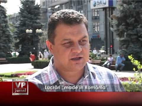 Lucrări ”made in România”