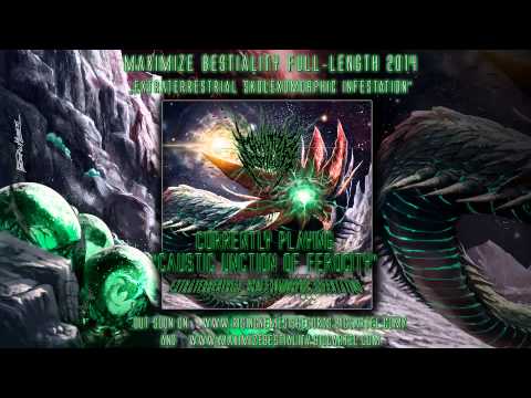 Maximize Bestiality - Album 2014 Promo Track - Caustic Unction Of Ferocity