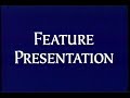 Touchstone Home Video Feature Presentation 1996 Company Logo VHS Capture