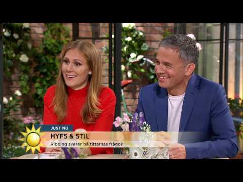 Magdalena Ribbing om strumpor i sandalerna - Nyhetsmorgon (TV4)