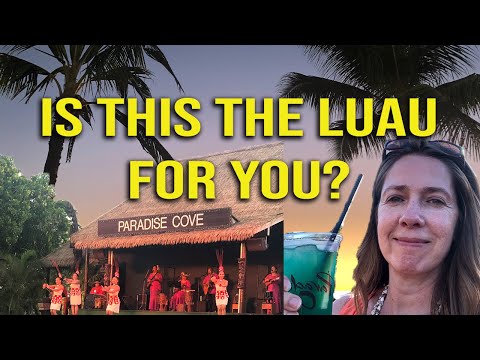 Paradise Cove Luau, Oahu Hawaii