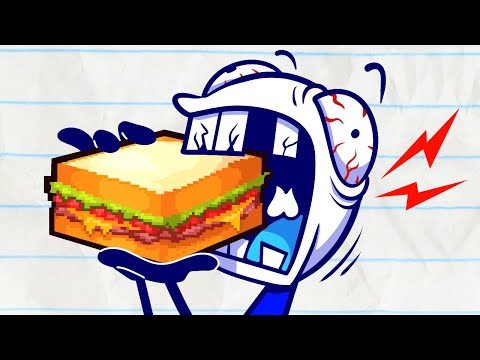 Right Said Bread | Pencilmation Cartoons!