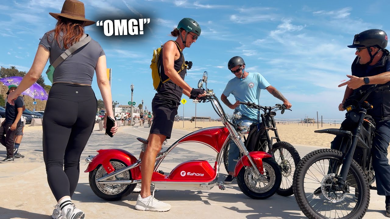 Everyone Loves This 50 MPH "Electric Motorcycle" - Eahora Chrome M1PS