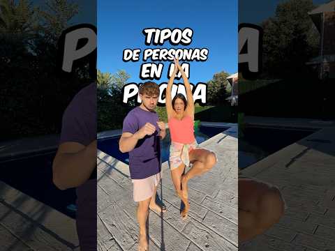 Tipos de Personas en La Piscina💦#comedia