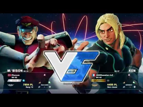 Phenom ( M.Bison ) VS JAGOlewahar ( Ken ) HD 1080p - Street Fighter 5