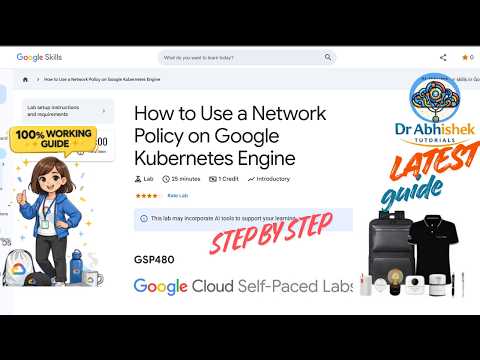 How to Use a Network Policy on Google Kubernetes Engine | m,2 #GSP480 #qwiklabsarcade2026