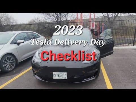 Tesla Delivery Day Checklist 2023: IMPORTANT THINGS TO LOOK FOR!! | Toronto