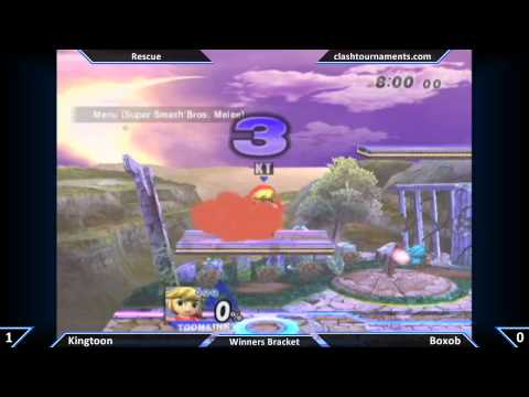 Rescue - Kingtoon vs Boxob - SSBB