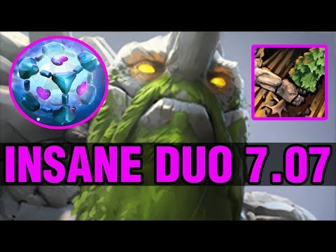 INSANE DUO 7.07 - GH-GOD Plays Tiny - Dota 2