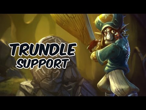 Trundle Support vs Janna - Master - Preseason 6 - Patch 5.24