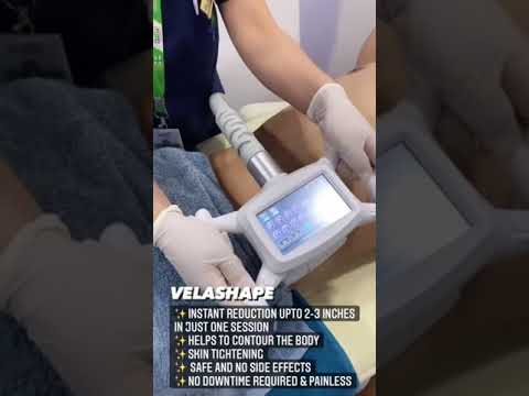 Velashape is a body contouring treatment that does not include any surgery👌