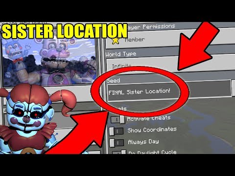 Erin Ketchum (ZombieSMT) - NEVER Play Minecraft The FINAL FNAF SISTER LOCATION WORLD! (Haunted "FNAF SISTER LOCATION" Seed)