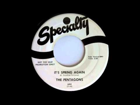 It's spring again - The Pentagons - SPECIALTY 644 (1958)