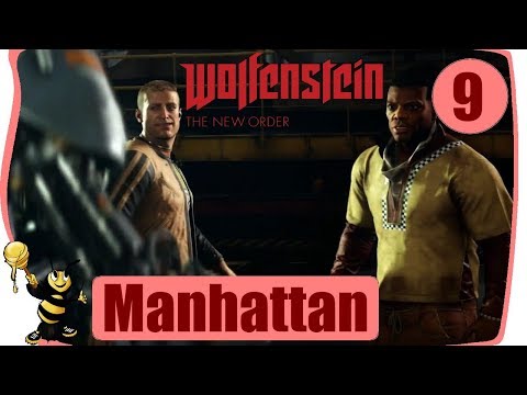 WOLFENSTEIN 2 THE NEW COLOSSUS Gameplay PL ODCINEK 9 - Manhattan II Napisy PL