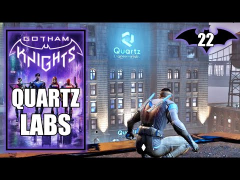 Gotham Knights - Quartz Labs - Find a Way to Open the Vault Door - Gameplay Walkthrough Part 22