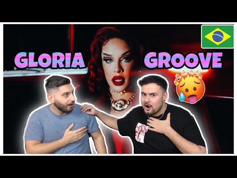 REACTION TO BRAZILIAN DRAG QUEEN: GLORIA GROOVE - VERMELHO