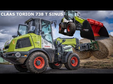 Claas Torion 738 T Sinus | Test Drive | Die Vorführmaschine im Blick | Land und Technik TV