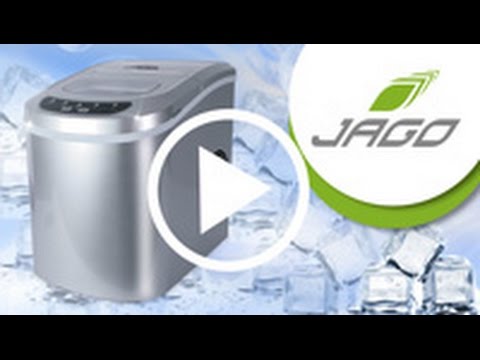 JAGO Eiswürfelmaschine 2,2 Liter in Silber EWZB02silber