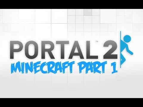 Mind-Blowing Portal 2 Custom Map in Minecraft