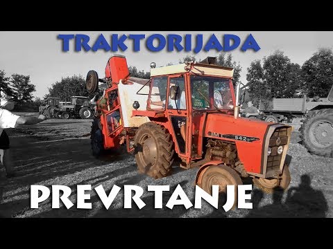 Backi Gračac Traktorijada 2016 - Potezanje - Prevrtanje