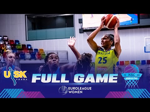 ZVVZ USK Praha v Atomeromu KSC Szekszard | Full Basketball Game | EuroLeague Women 2022-23